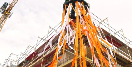 Richtfest am Münsterberger Weg