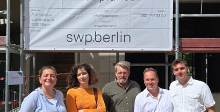 Richtfest in der Wallensteinstraße